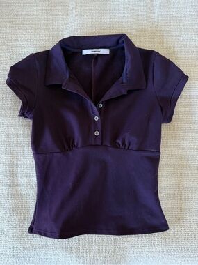 Tank Air Purple Polo Baby Tee